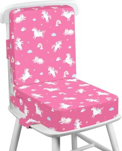 rehausseur de chaise omedecal motif Licornes