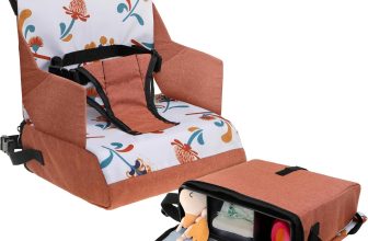 Notre test du rehausseur de chaise Dreambaby On-The-Go