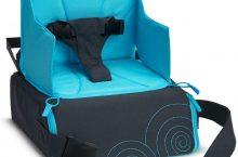 Notre test du rehausseur de chaise Munchkin -Siège rehausseur Nomade pour les repas